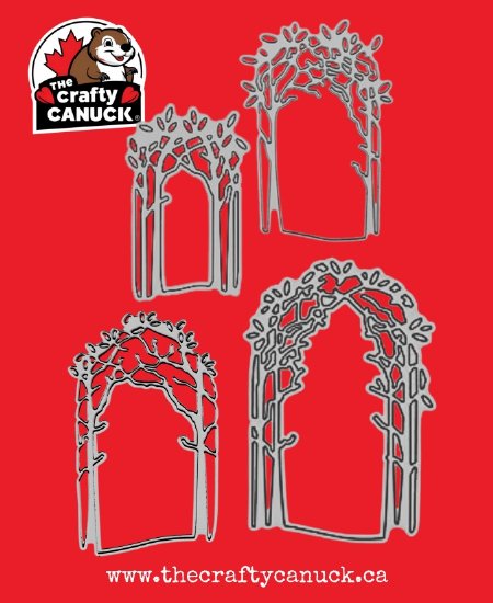 The Crafty Canuck Dies Winter Forest