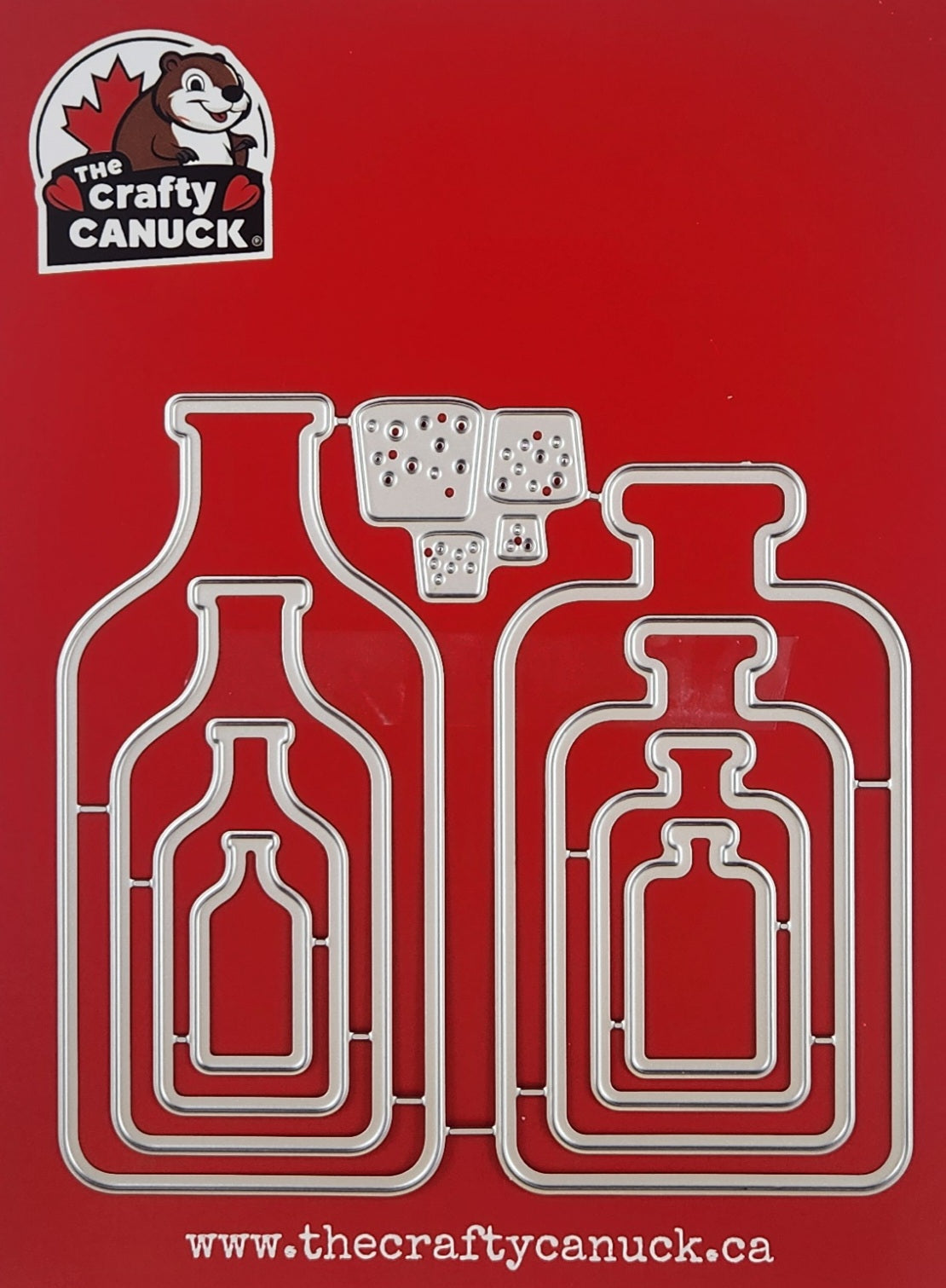 The Crafty Canuck Dies Bottles with Corks