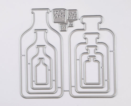 The Crafty Canuck Dies Bottles with Corks