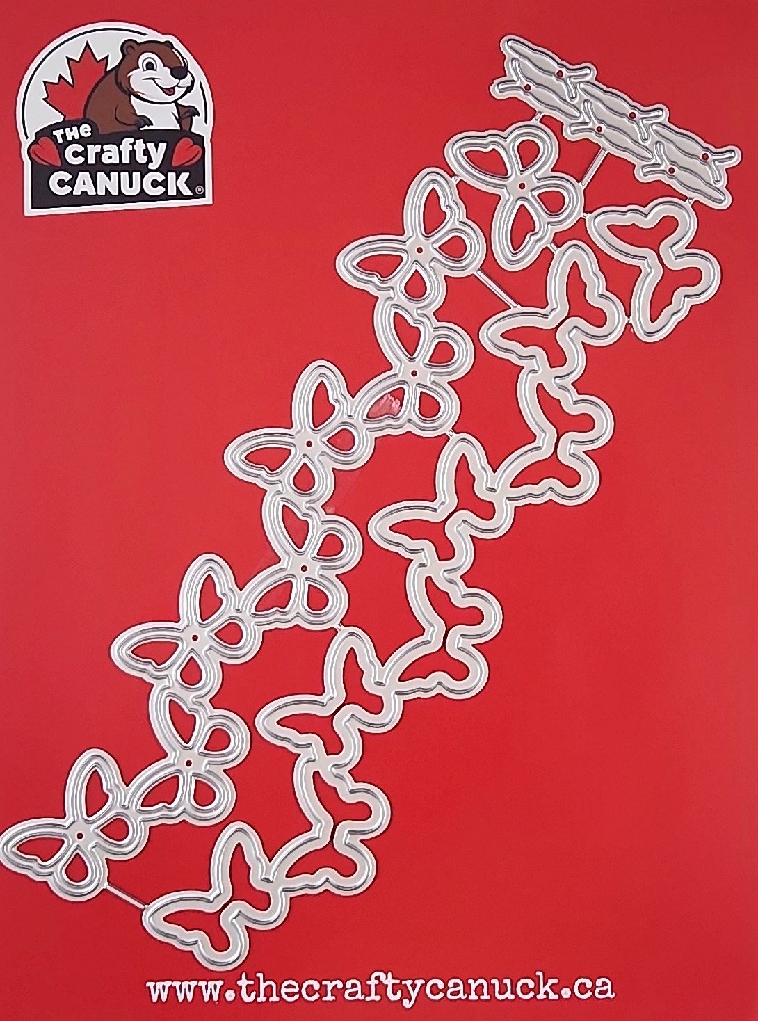 The Crafty Canuck Dies Mariposa Swoosh