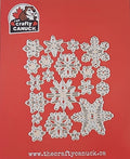 The Crafty Canuck Dies Snowflake Flurry