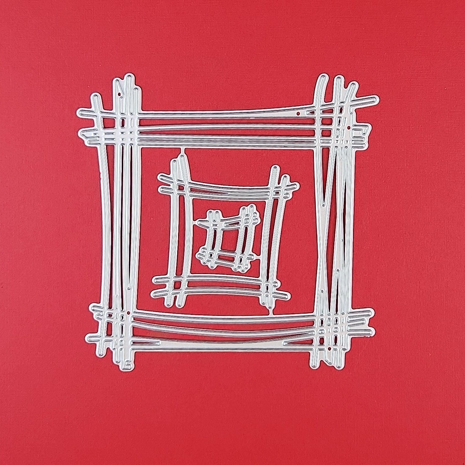 The Crafty Canuck Dies Nested Scribble Frame