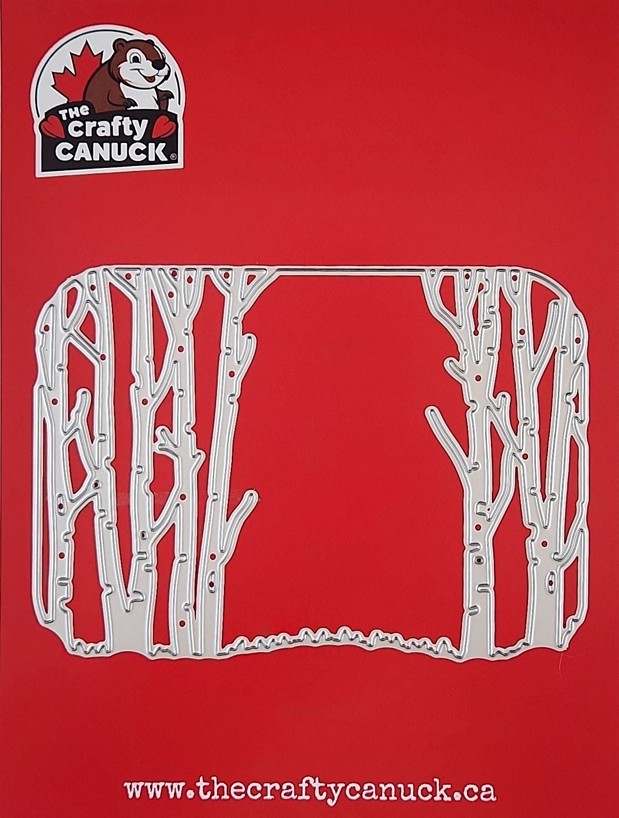 The Crafty Canuck Dies Birch Tree Frame