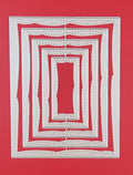 The Crafty Canuck Dies Wonky Stitched Rectangles