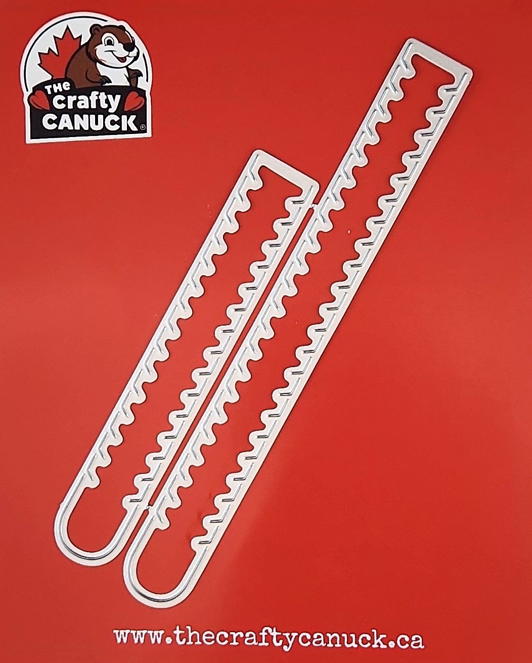 The Crafty Canuck Dies Serrated Label