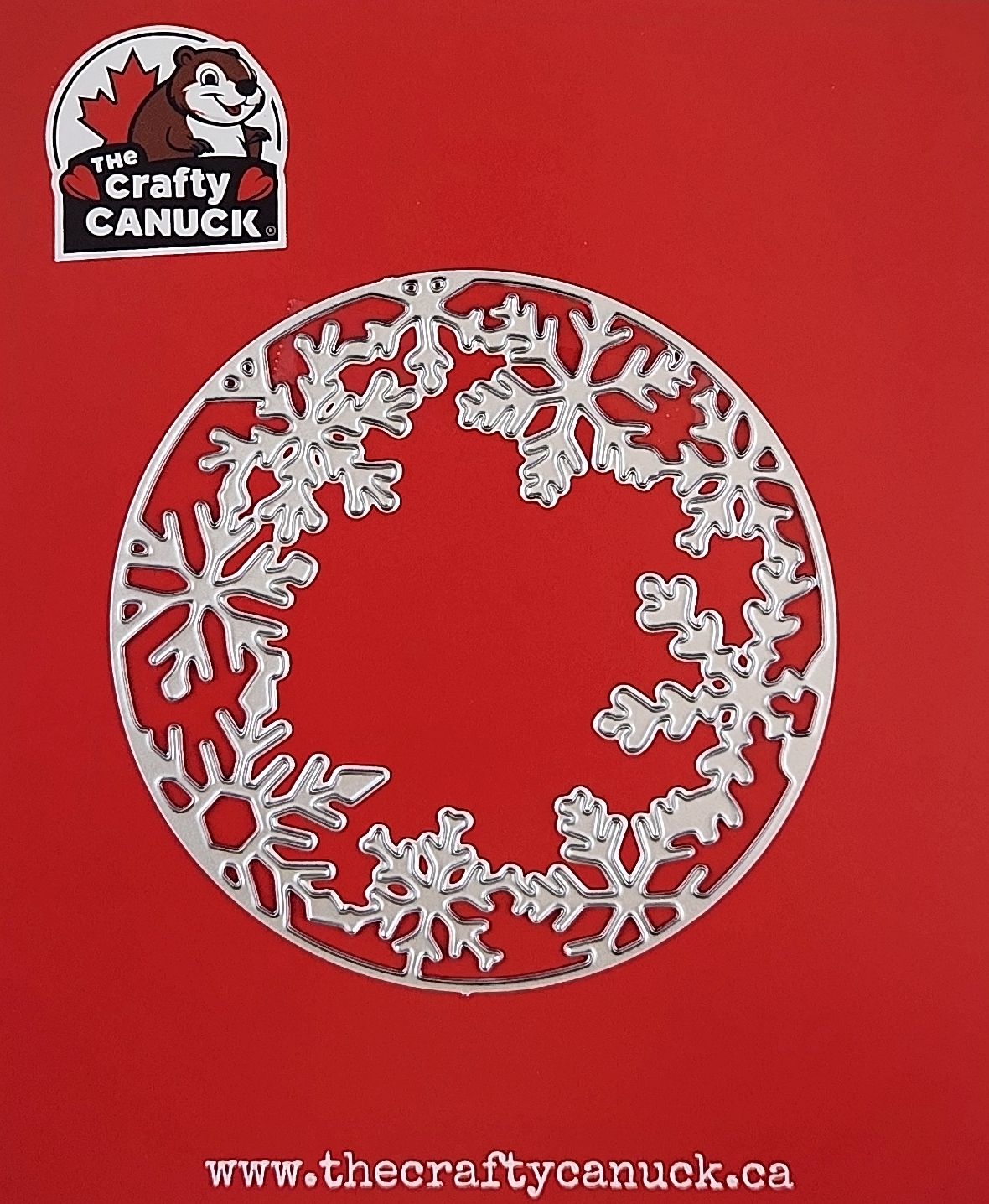 The Crafty Canuck Snowflake Circle