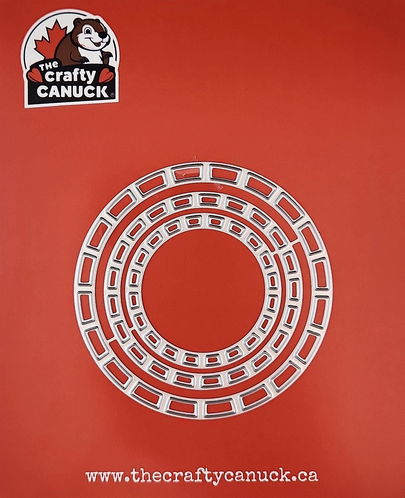 The Crafty Canuck Dies Circle Windows