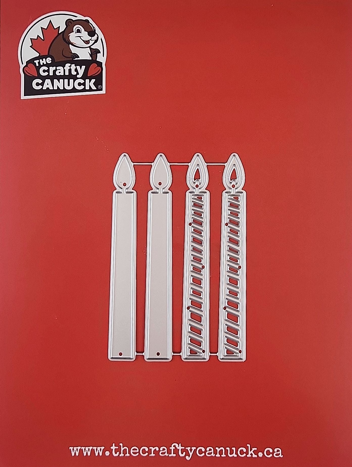 The Crafty Canuck Dies Birthday Candles
