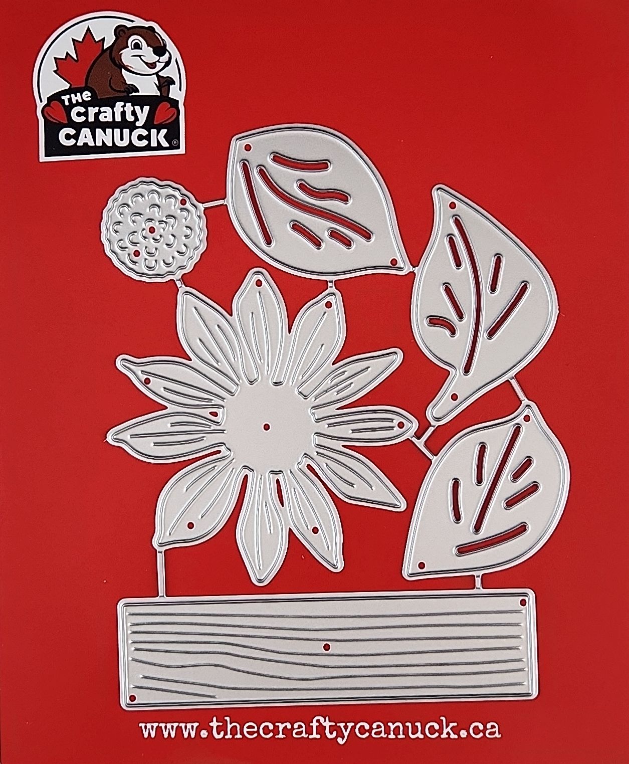 The Crafty Canuck Dies Rustic Sunflower