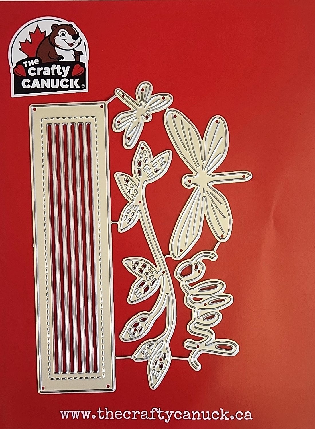 The Crafty Canuck Dies Dragonfly Greetings