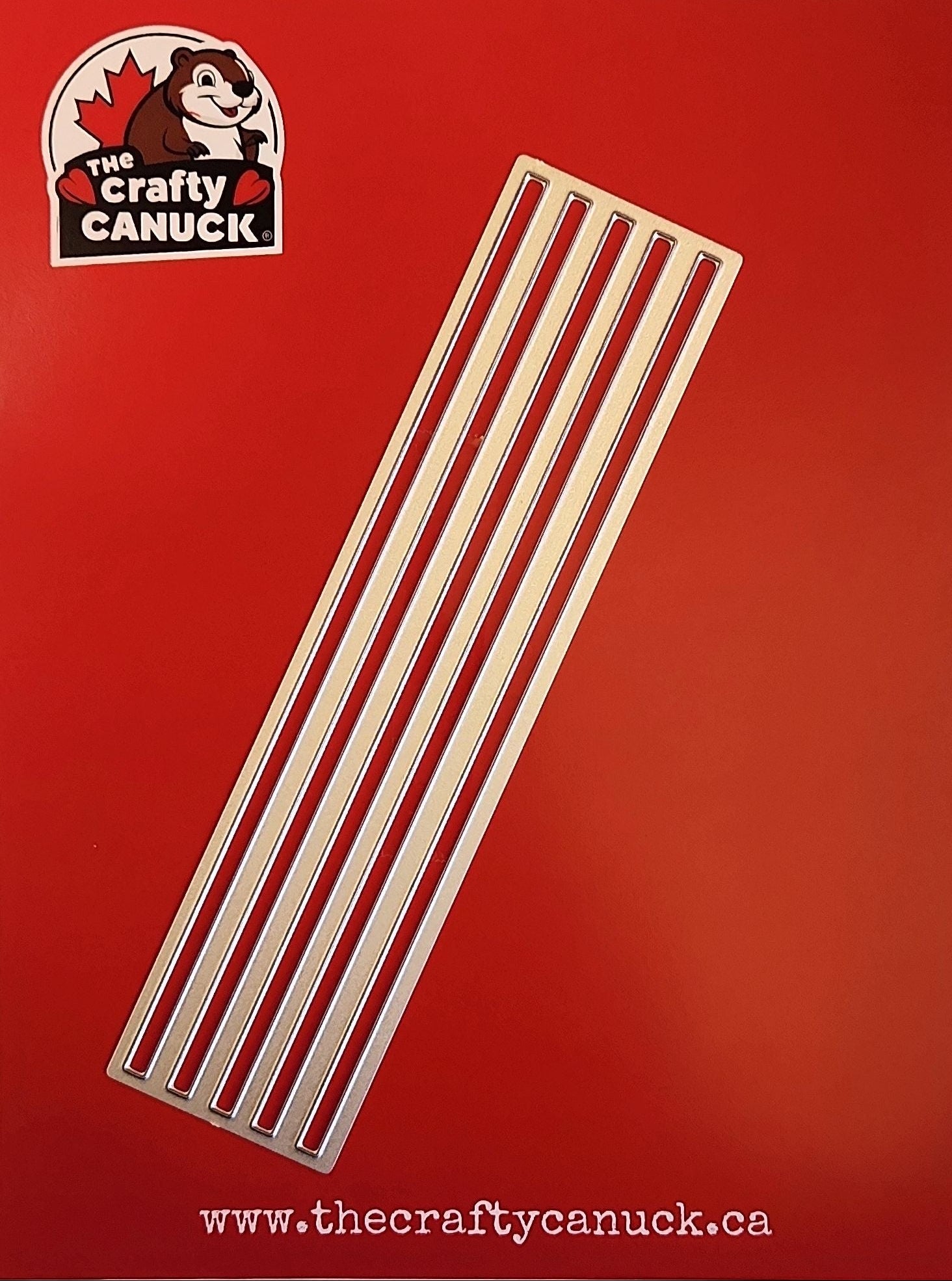 The Crafty Canuck Dies Rectangular Slats