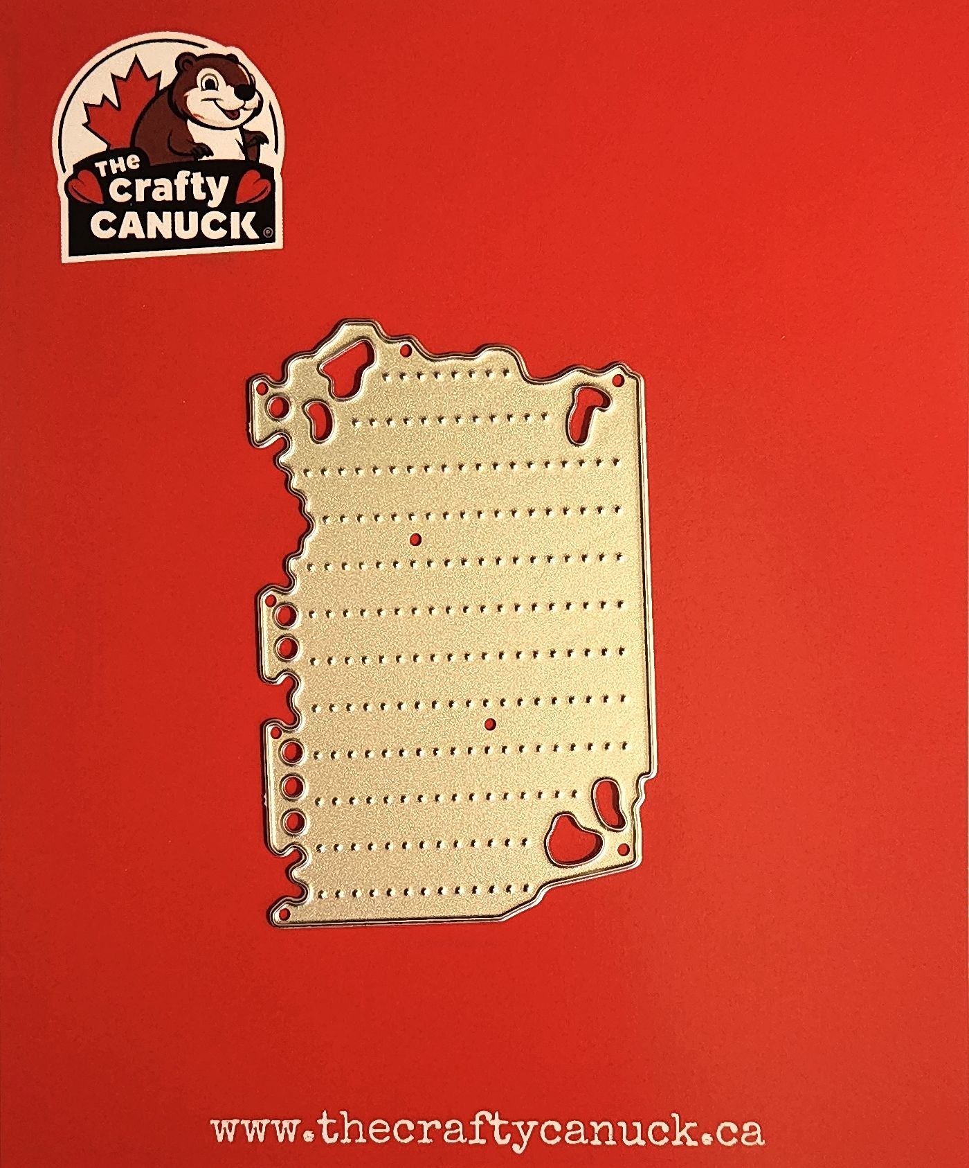 The Crafty Canuck Dies Paper Scrap