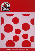 The Crafty Canuck Stencil 6x6 Circles