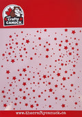 The Crafty Canuck Stencil 6x6 Stars