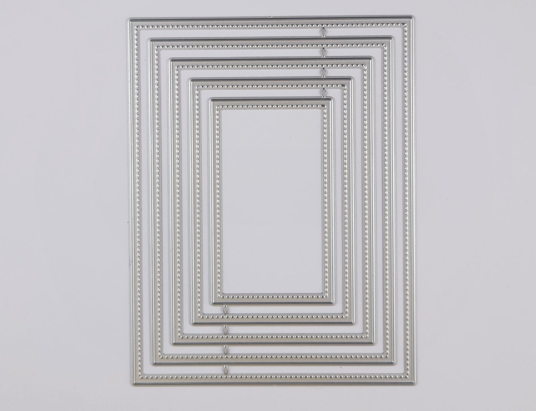 The Crafty Canuck Dies Stitched Rectangle Frames