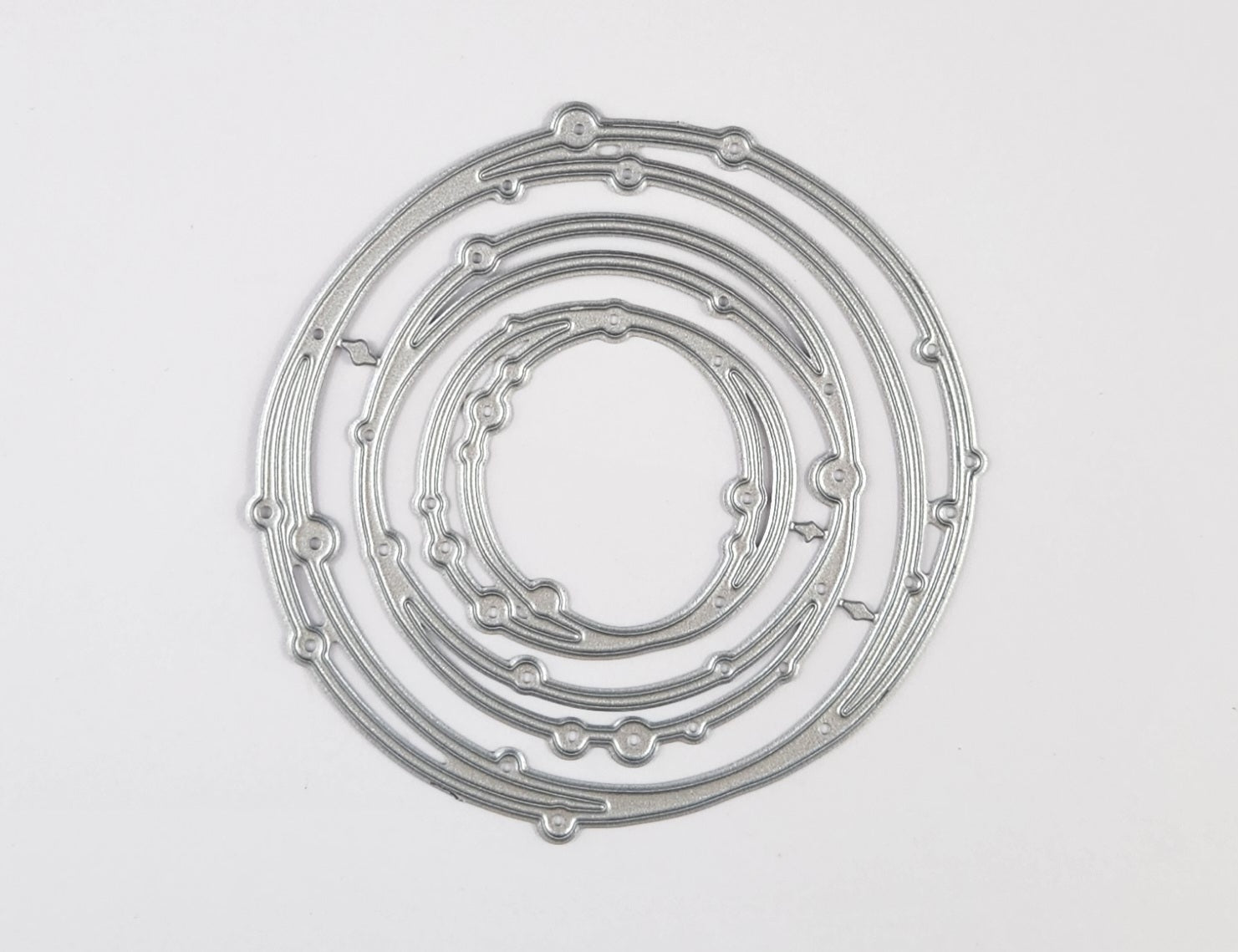 The Crafty Canuck Dies Abstract Wreath