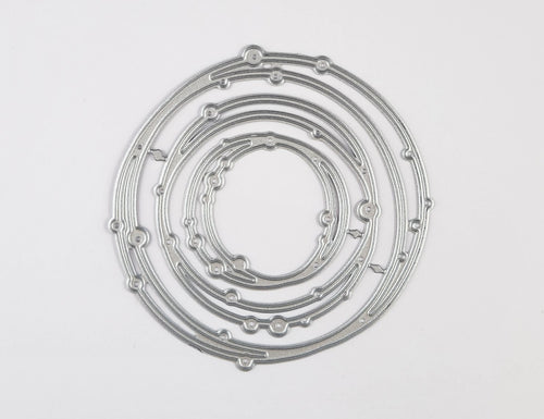 The Crafty Canuck Dies Abstract Wreath