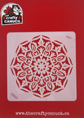The Crafty Canuck Stencils Camellia Mandala