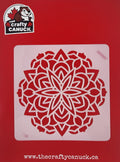 The Crafty Canuck Stencils Clematis Mandala