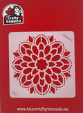 The Crafty Canuck Stencils Peony Mandala