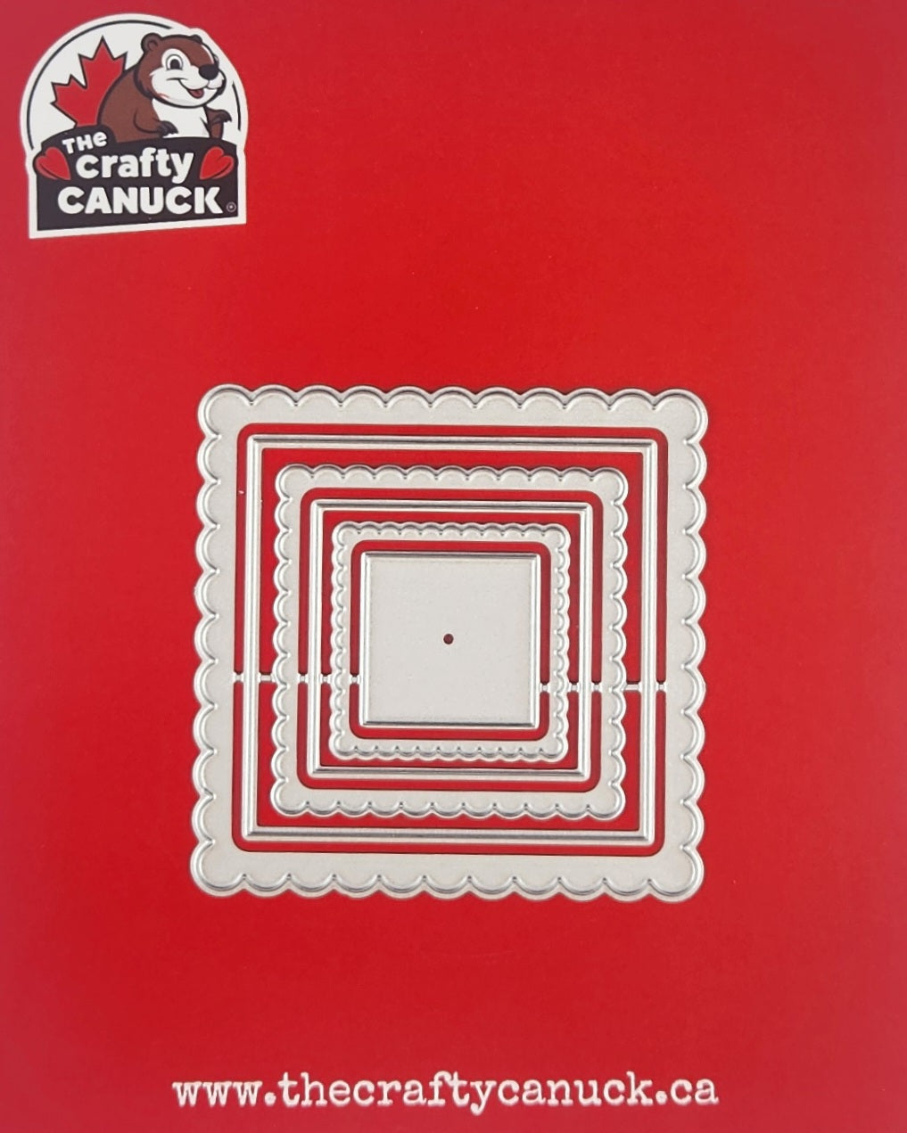 The Crafty Canuck Dies Scalloped Frames
