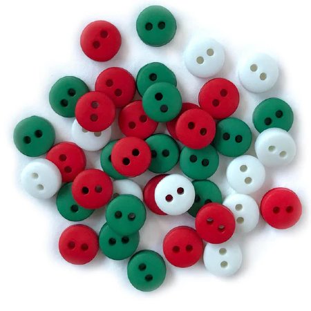 The Crafty Canuck Buttons Tiny Christmas